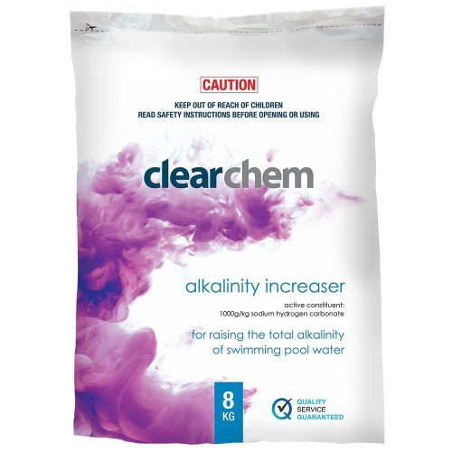 Clearchem Alkalinity Increaser Buffer & Sodium Bicarbonate 4kg - Pool Chemical Clearchem Alkalinity Increaser Buffer & Sodium Bicarbonate 4kg - Pool Chemical